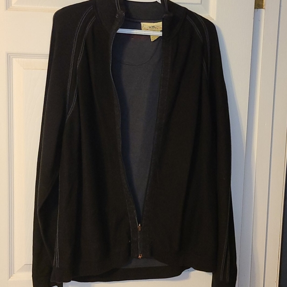 Tommy Bahama mens zip up jacket - Picture 3 of 9